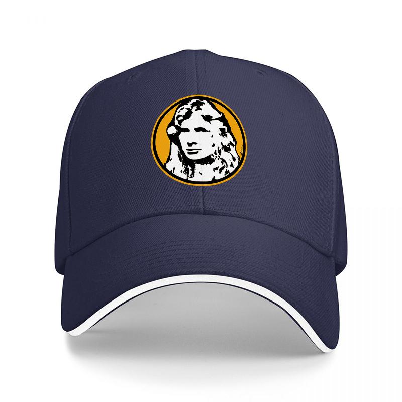 

Mona Lisa Art Design Black Baseball Cap with Classic Vintage Portrait Print for Unisex and Women Fashion StateUnisext Headwear Adjustable