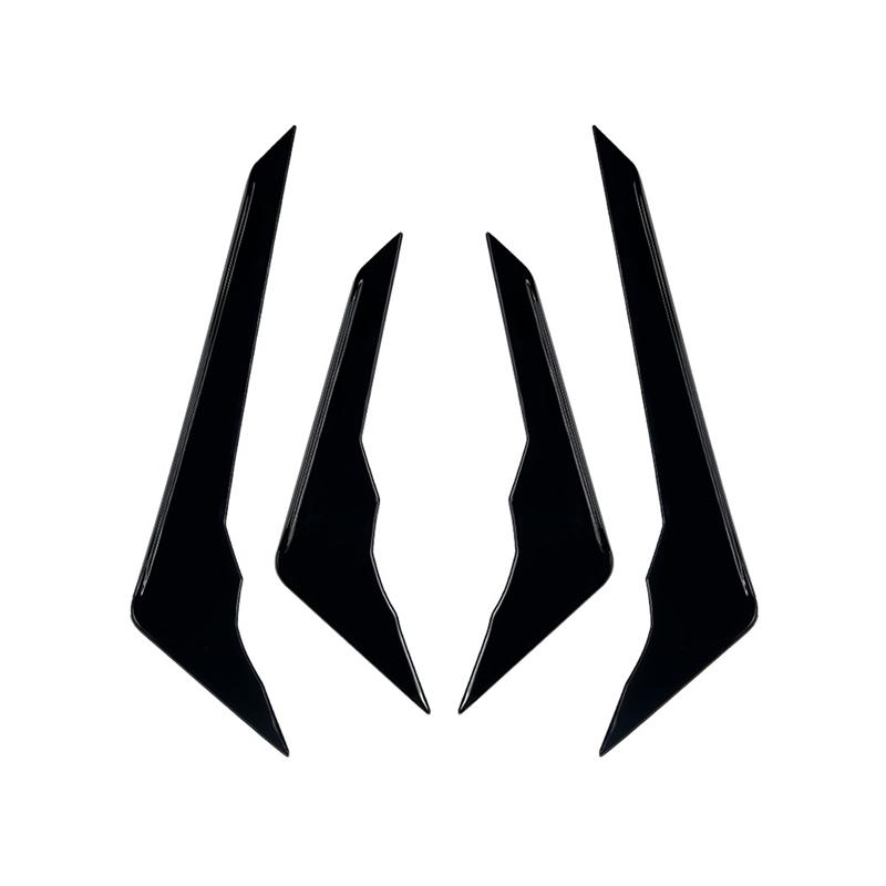 Bumper Spoiler Splitter Bumper Spoiler Splitter Cover Front Fog Cover Trims For  Q5 Front Bumper Fog Light Splitter Black чёрный