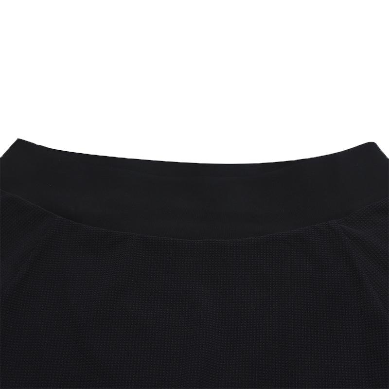 Fila Golf Series Simple Solid Color Comfortable Cool Casual Golf Skirt Women Skirts Deep-Black A11W625321FBK