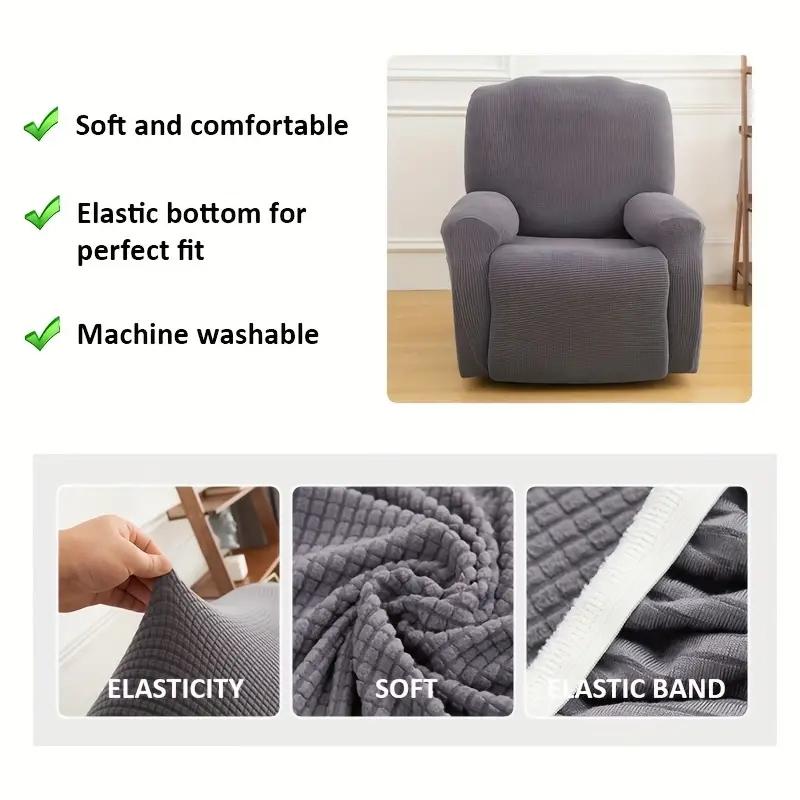 Recliner Sofa Cover Cheap Special Price Jacquard Armchair Cover Elastic Ralax Lazy Boy Stretch Chair Couch Slipcovers Protector