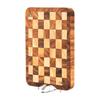 Thick Rubber Wood Chessboard Pattern Chopping Board
