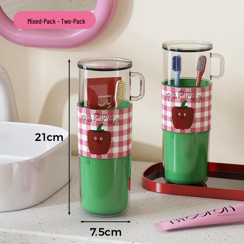 

Travel Wash Cup & Toothbrush Holder