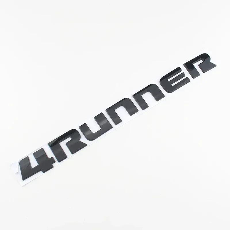 

3D ABS Letters 4RUNNER Tailgate Logo Rear Boot Trunk Emblem Badge Sticker Decals Car Styling Accessories For Toyota Tundra