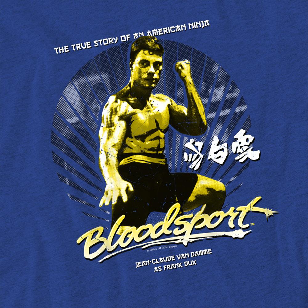 Bloodsport Unisex Adult American Ninja Heather T-Shirt