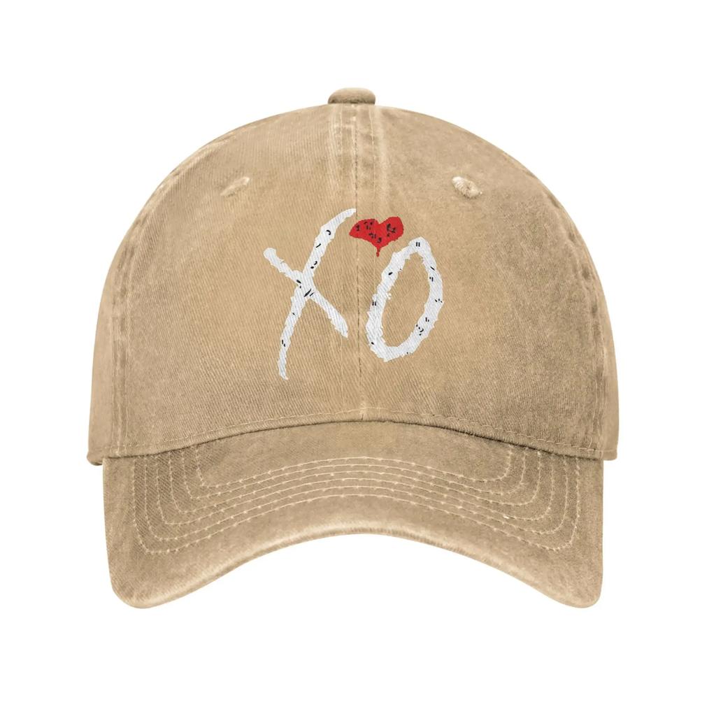Unisex The Weeknd Muzikinio Turo XO Logotipo Kepurės Aksesuarai Beisbolo Kepurė Klasikinė Trucker Kepurė Reguliuojama
