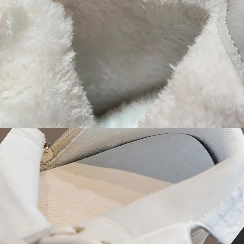 8CM Real Leather Ladies Fashion Ankle Knee High Booties Chimney ZIP Women Autumn Shoes Microfiber Leather Boots Motorcycle