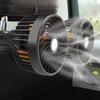 Elektrischer Auto-Ventilator, allgemeiner Kfz-Ventilator für die Rücksitzlehne, geschwindigkeitsverstellbarer Ventilator für die Kühlung im Auto