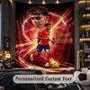 TapestryLamine Yamal Custom Name Text Personalized Wall Hanging Tapestry Home Wall Decor