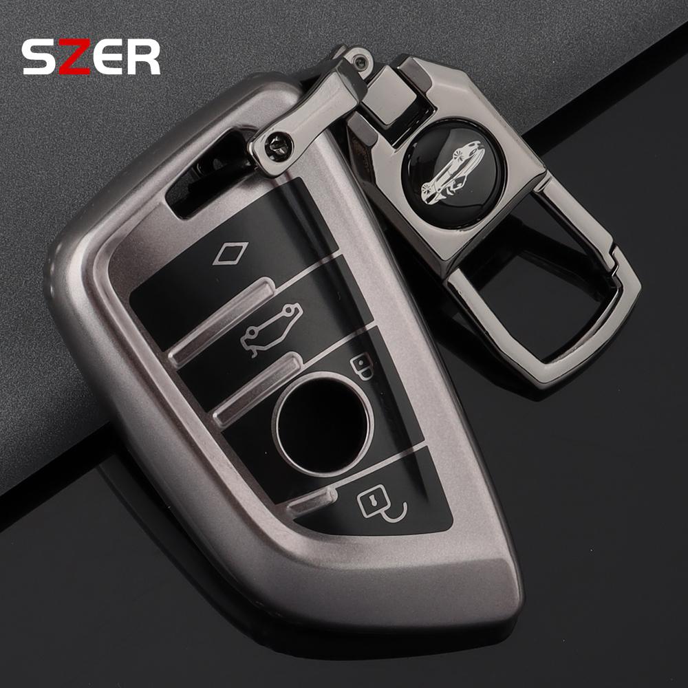 Soft TPU Car Key Case Cover Shell For BMW X1 X3 X5 X6 X7 1 3 5 6 7 Series G20 G30 G11 F15 F16 G01 G02 F48 Holder Bag Accessories