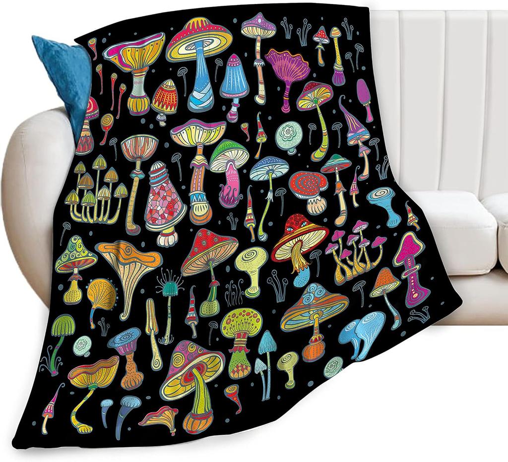 Cool Guitar Print Super Soft Warm Throw Blanket Cozy Fuzzy Plush Bedding for Couch or Sofa x Inch Perfect Gift for All Ages