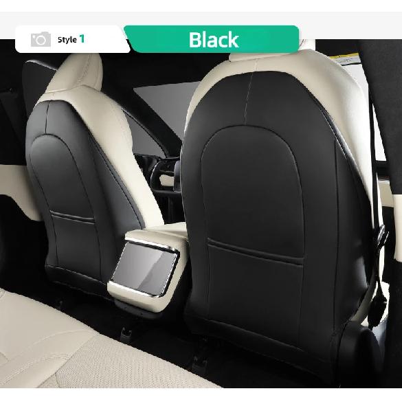 Seat Back Anti Kick Pad for Tesla Model S X Seat Backrest Protective Mat Wear-resistant Child Anti Dirty Car Accessories 2024