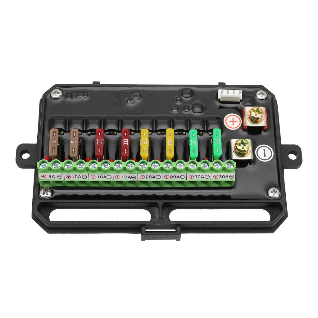 Universal Car 6/8 Gangs On-Off Control Switch Panel 7 LED Senstive Control 12V Combination Switch Electronic Relay System Panel