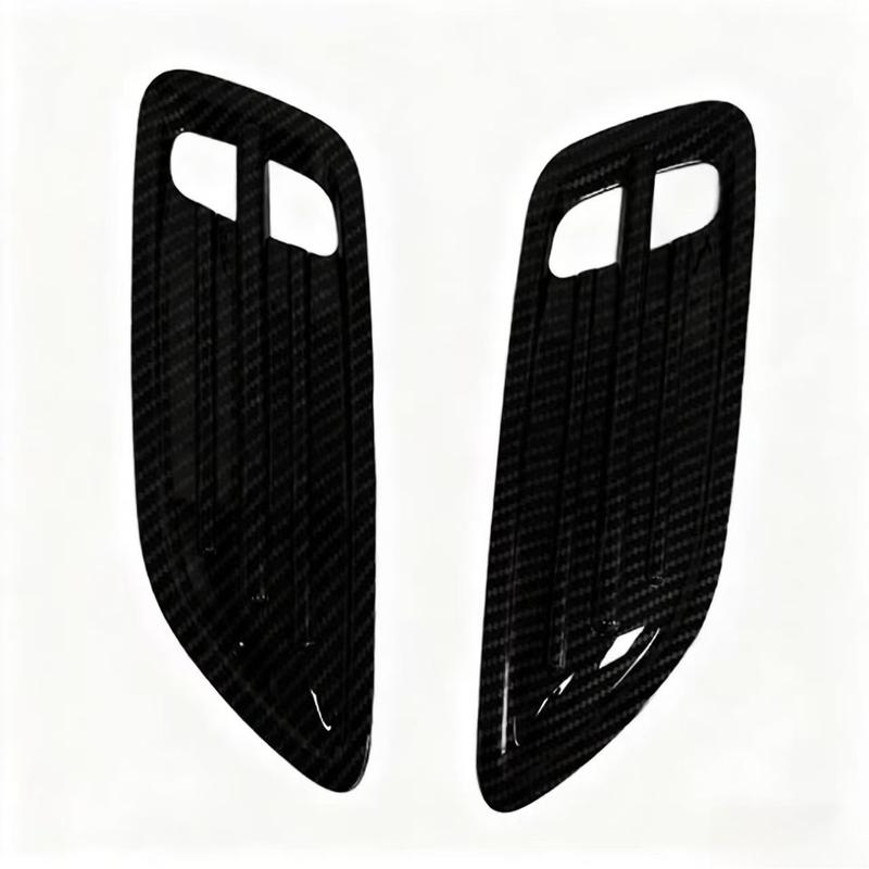 For Kia Stinger 2018- Exterior Side Fender Vent Cover Trim, Heat Dissipation Outlet Decoration, Body Styling Accessories