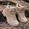 Spring and Autumn High Help Outdoor Snow Boots Large Tactical Boots Desert Boots Men