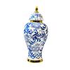 Ceramic Vase Porcelain Ginger Jar for Storage Tank Flower Arrangement Office M