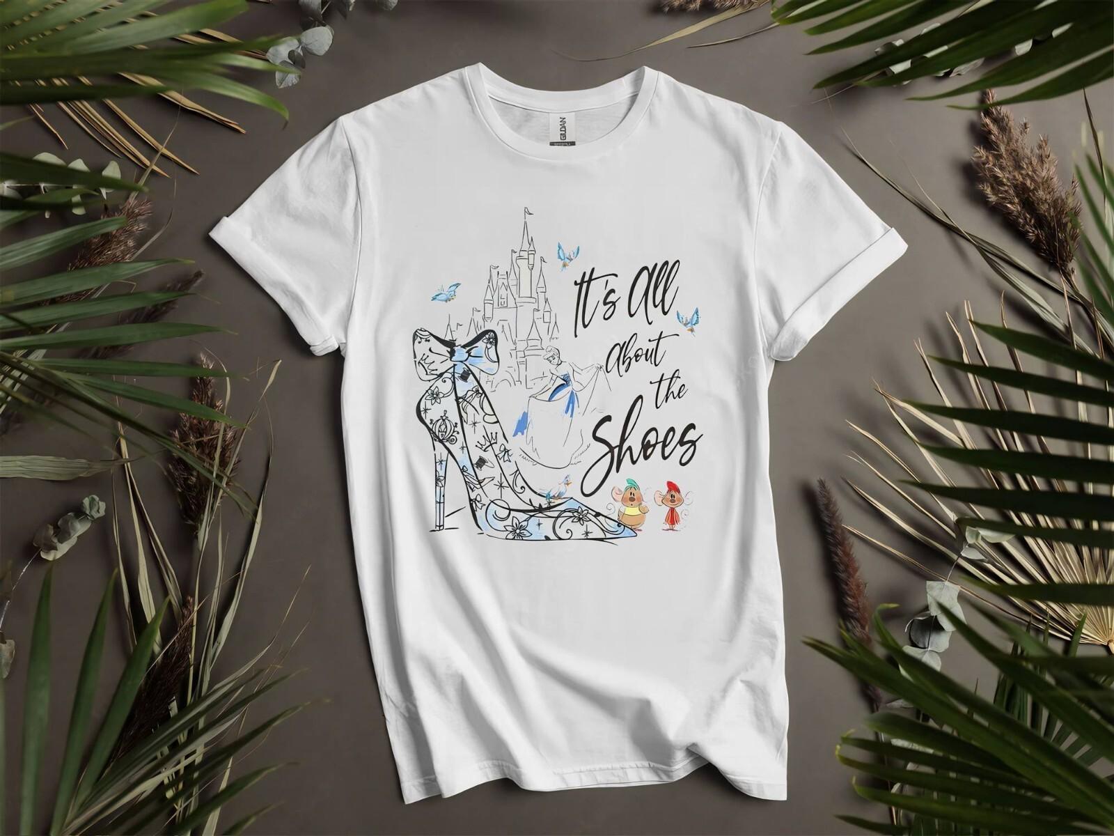 Cinderella Princess Magic Castle T-Shirt Mens Womens Tees Top T Shirt Mens Womens Tees Top Men Women Unisex Tshirt K23 M