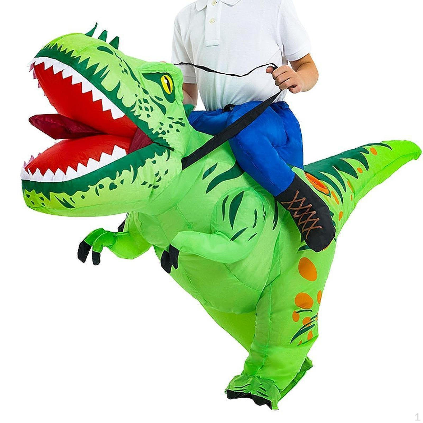 

Надувной костюм динозавра, аксессуары, наряд для косплея на день рождения 100 to 120cm