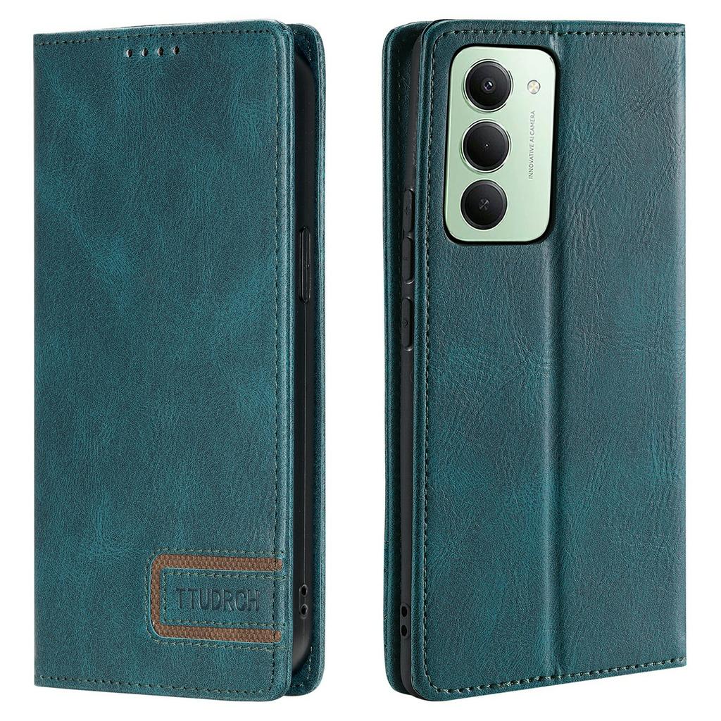For Xiaomi Redmi 15 5G (Global) (169mm) Leather Case RFID Blocking Wallet Stand Phone Cover