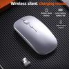 Portable Wireless Mouse Bluetooth-Compatible 2.4Ghz Dual Modes Computer Wireless Mice Mute For Pc Xiaomi Pad Laptop Macbook