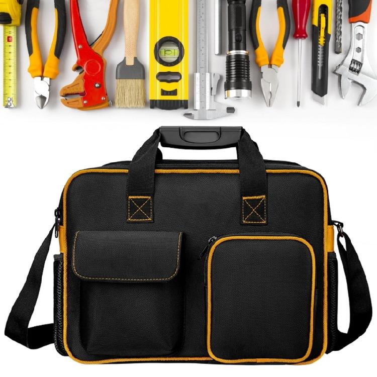 Large Utility Tool Bag Oxford Tool Organizers for Outdoor Work with Secure Zipper Closure and Convenient Portability