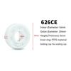 1PCS 626CE Full Earthenware Sealed Bearing 6x19x6 For Zro2 Ball Bearings Ceramic Bearings Accessories