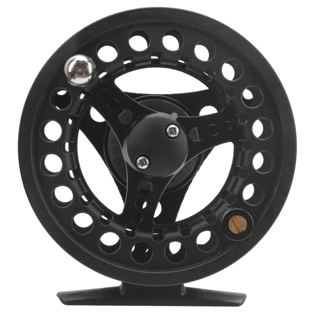 Fly Fishing Reel Aluminum Alloy Rock Fishing Reels Fly Wheel with 85mm Outside Diameter