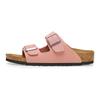 Synthetic Leather Comfortable Round Toe Versatile Soft Sole Buckle Kids Slippers Kids Slippers Pink 1026423