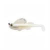 Soft Silicone Fishing Snag with Black Hook - Weighted Artificial for and Fishing