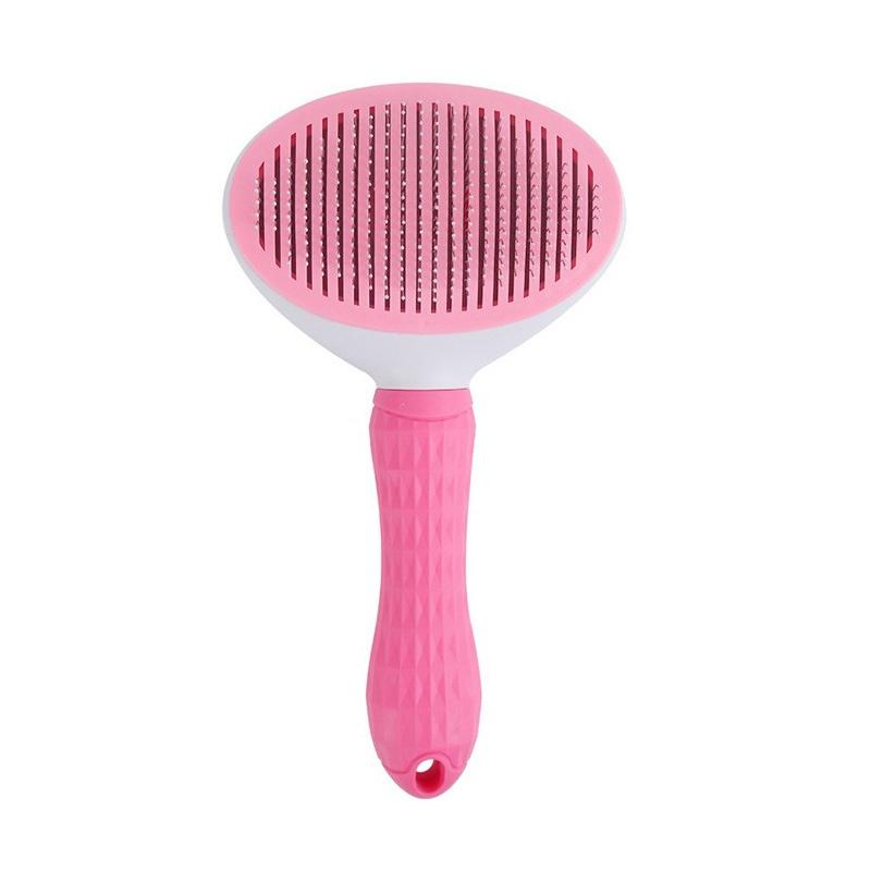 

One-key Pet Grooming Comb Automatic Hair Removal Brush For Cats And Dogs