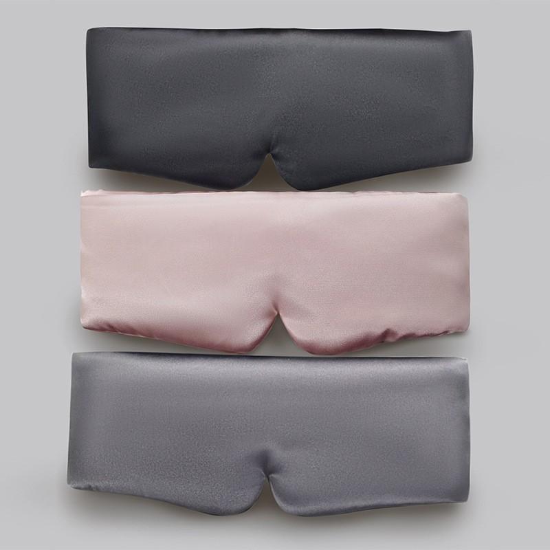 Silk Sleep Eye Mask Travel Night Rest Full Coverage Light Blocking Non-Pressure Comfort Fit