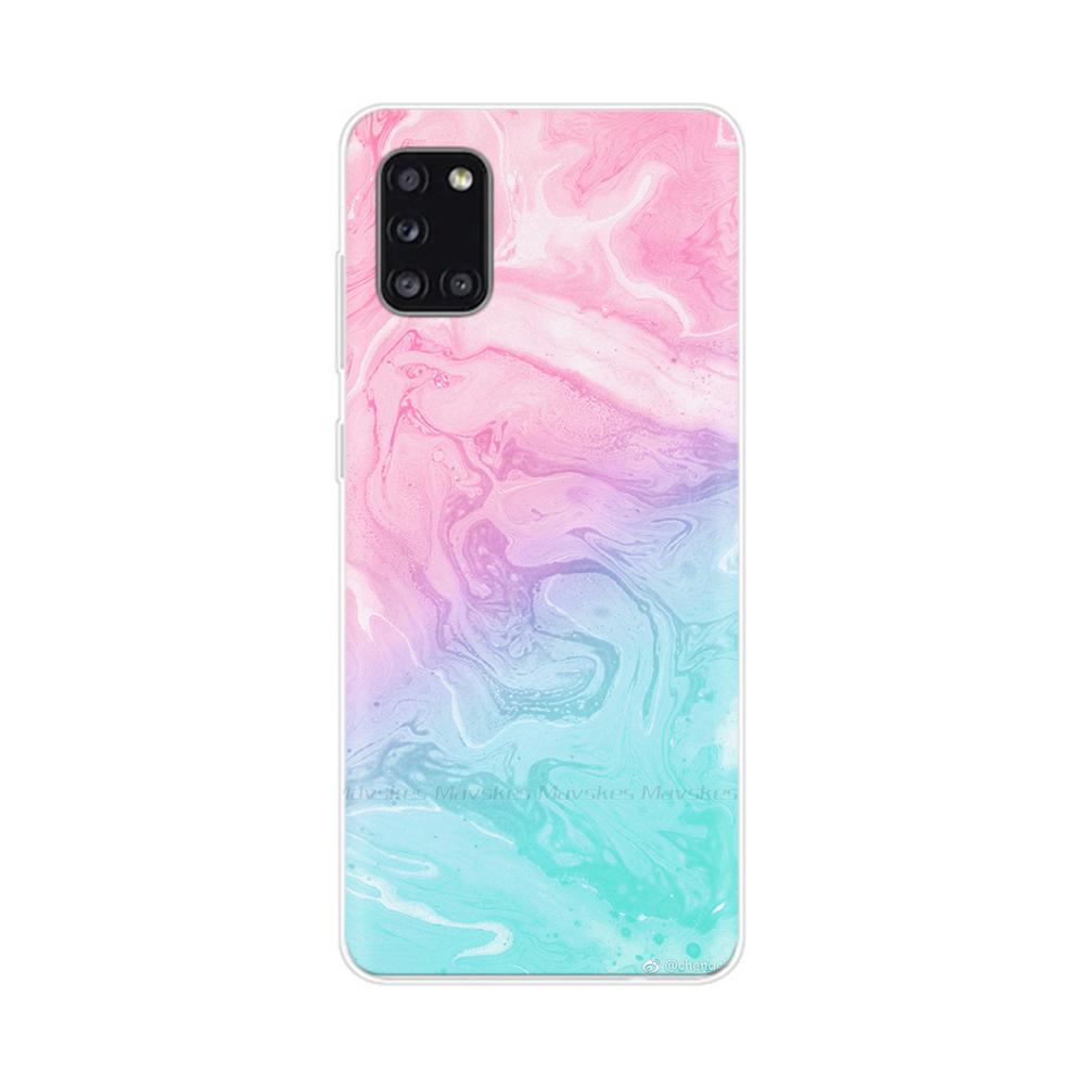 For Samsung Galaxy A31 Case Soft TPU Silicon Case For Samsung A31 A 31 SM-A315F Silicone Back Cover For Samsung A31 Phone Case