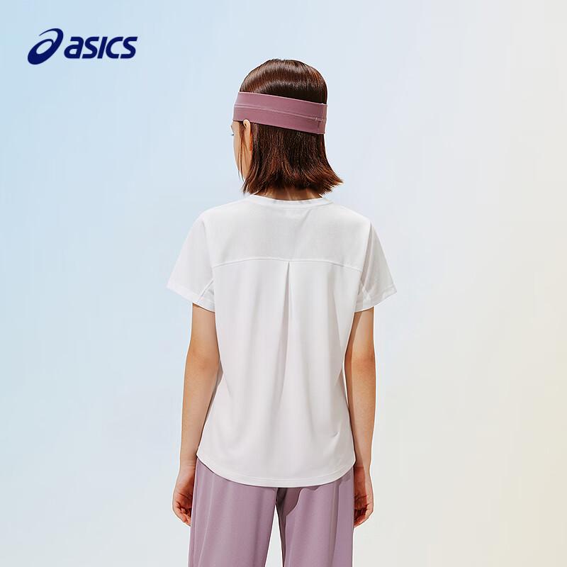 Asics Girls' Moisture-Wicking Quick-Dry Short-Sleeve Sport T-Shirt