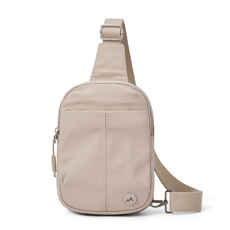Outdoor Lightweight Crossbody Bag Travel Shoulder Bag Women's Nylon Chest Bag