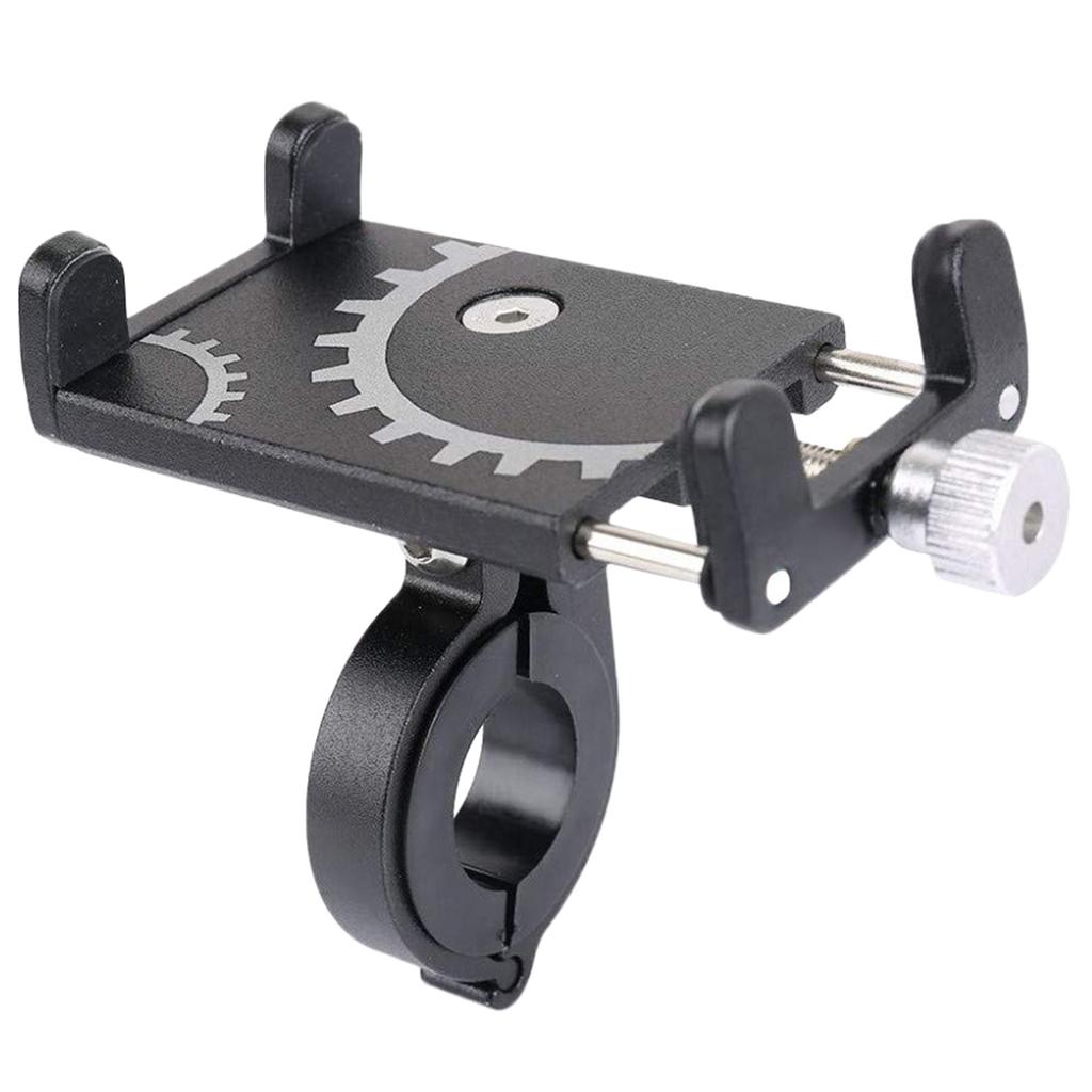 Stable Bike Handlebars Phone Brackets Bicycles Phone Holder Motor Cycling Phone for Navigations and Apps Use