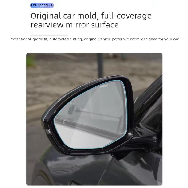 High-definition anti-glare, fog-resistant and rainproof rearview mirror film for Xpeng G6 -2026 Automotive Accessories