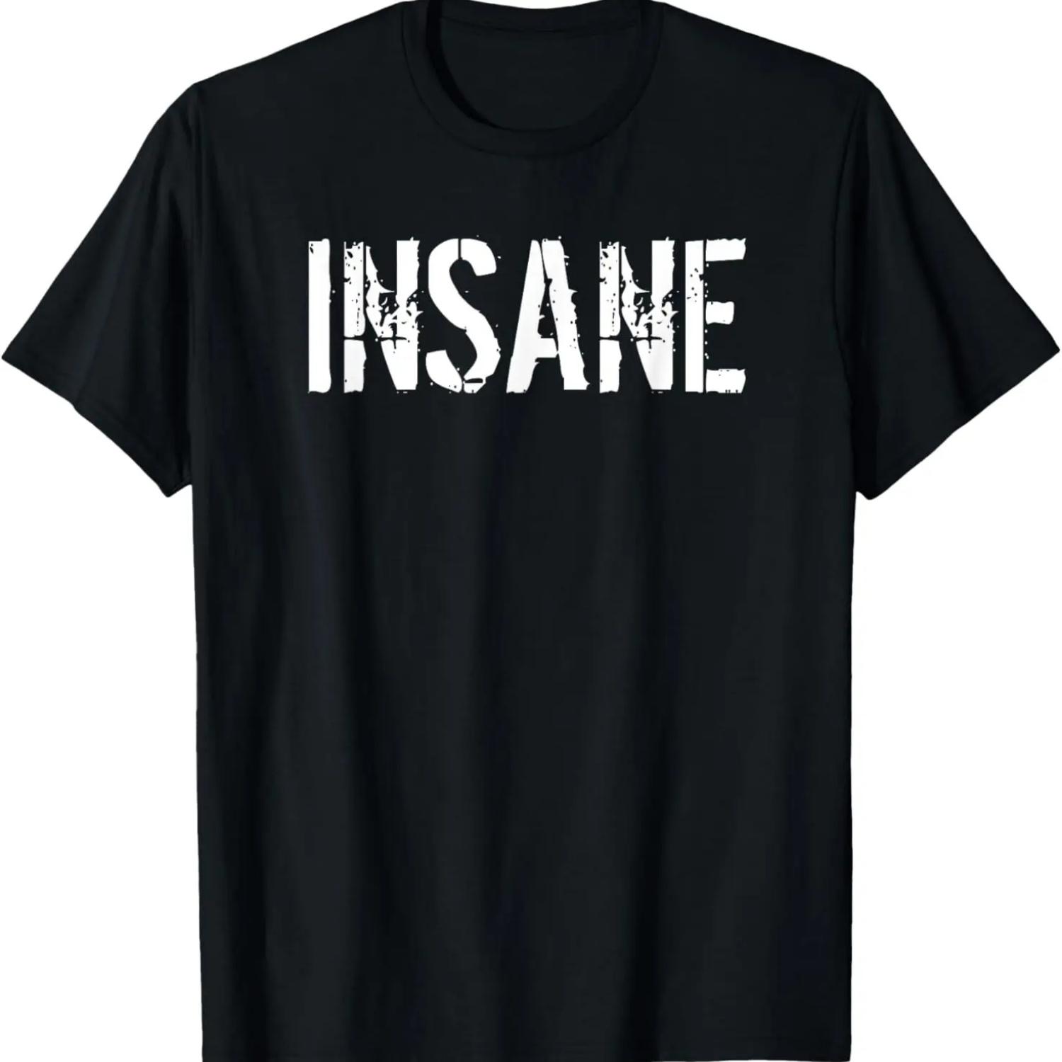 Insane T-Shirt Distressed Vintage T-Shirt S
