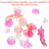 30g/Lot Colorful Mixed Butterfly Fan Acrylic Beads Spacer Loose Bead for DIY Necklace Bracelet Jewelry Making Accessories