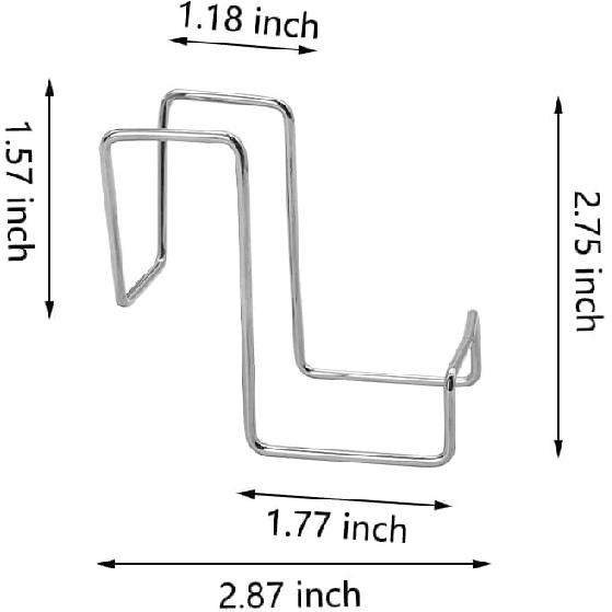 Hanging Sponge Holder Kitchen and Bathroom Metal Organizer Hanging Fix Around Faucet