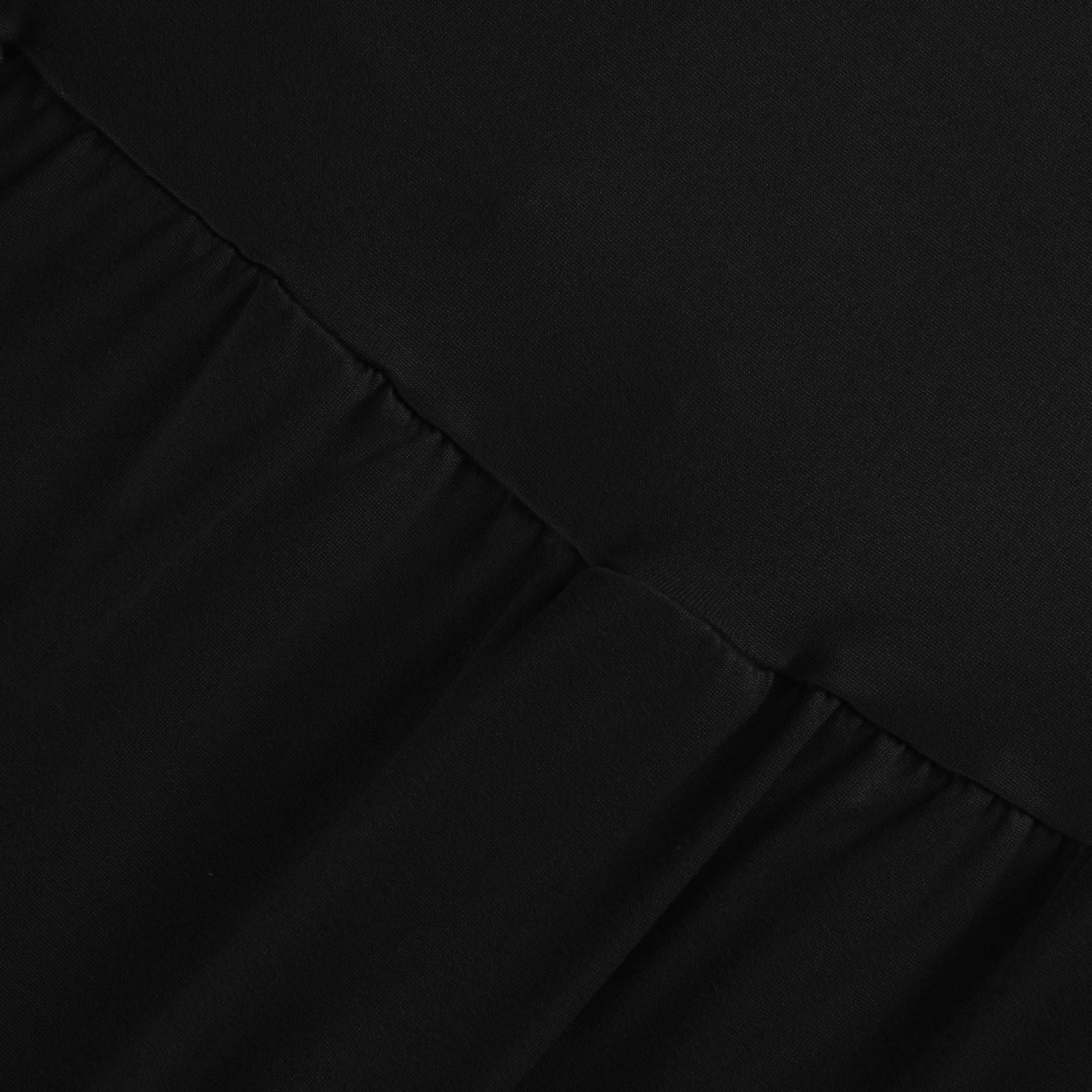 Женские модные однотонные многослойные плиссированные платья без рукавов без бретелек — фото 6