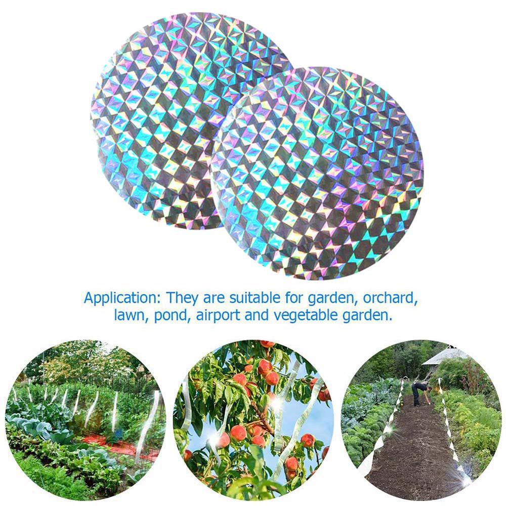 Outdoor Anti Bird Pigeon Bird Scare Sticker Bird Repellent Discs Deterrent Reflector Pest Control