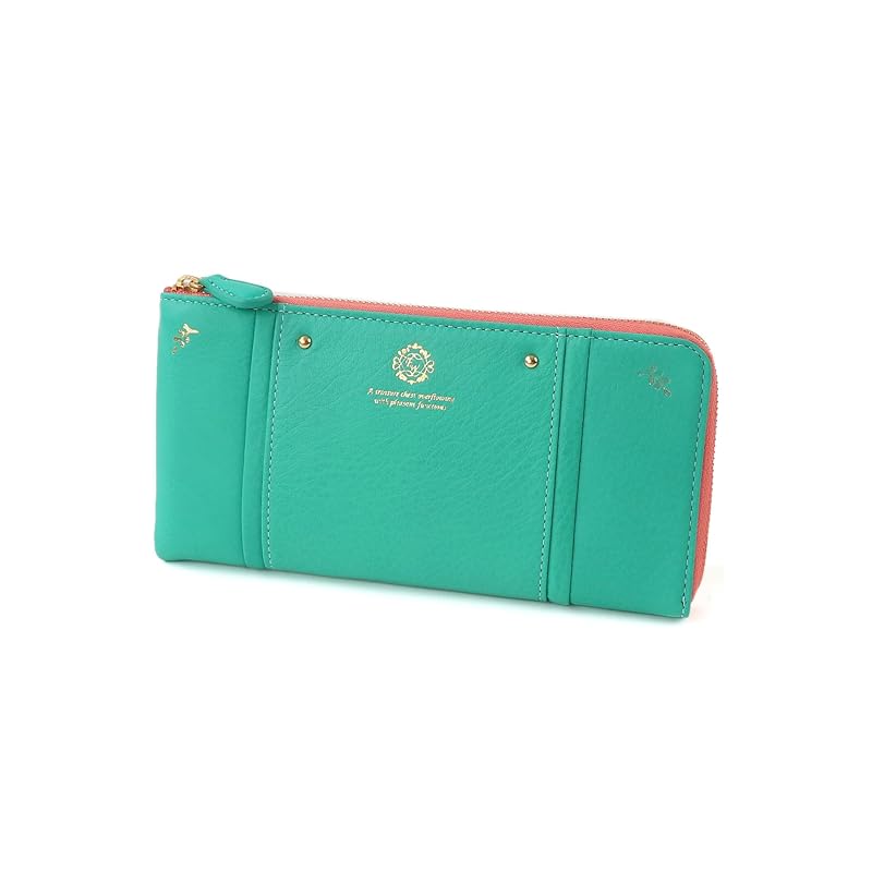 

[Framework] long wallet L-shaped zipper turquoise FW-45034-63