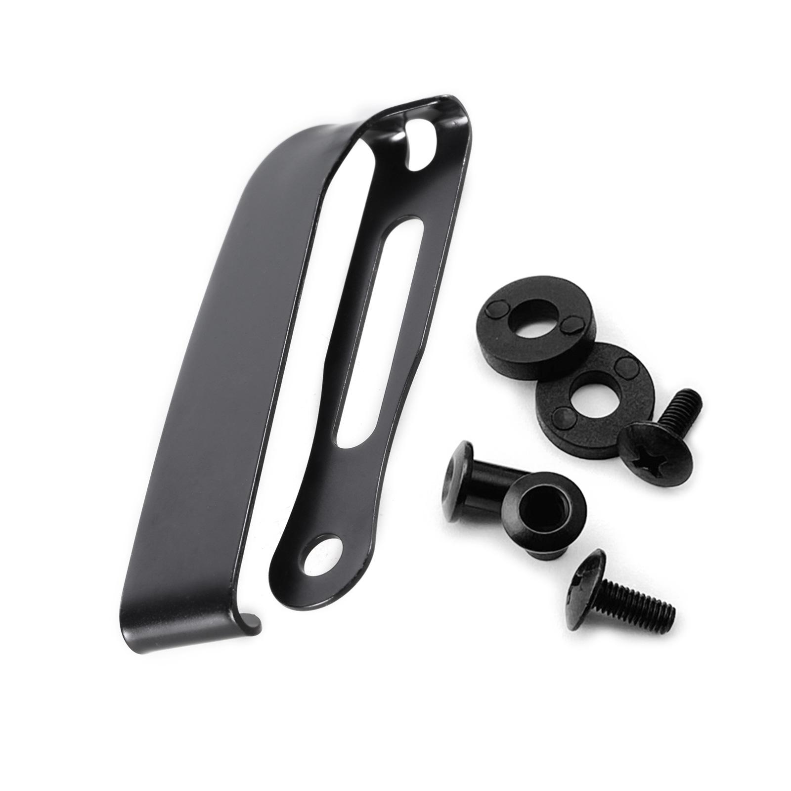 

Затискач для пояса Kydex K Металева оболонка Кобури Kydex Затискачі для талії Kydex K Змінний металевий затискач для пояса з гвинтами 1PC