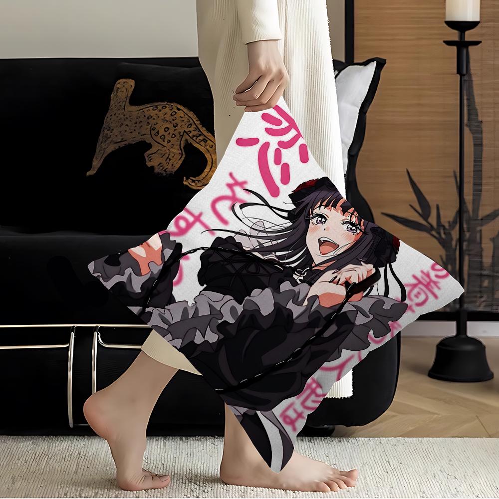 My Dress Up Darling Anime Pillowcase Toon Gift Cushion Cover Bedroom Home Sofa Chair Seat Decor Pillow Case