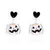 Halloween Themed Celebration Drop Earrings Acrylic Materials Ear Accessories Costume Party Jewelry Gift
