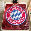 FC Bayern de Munique, Manta de Flanela com Padrão, Alta qualidade, Confortável para Todas as Estações, Decoração para Casa, Calor e Conforto, Perfeita para Presentes.