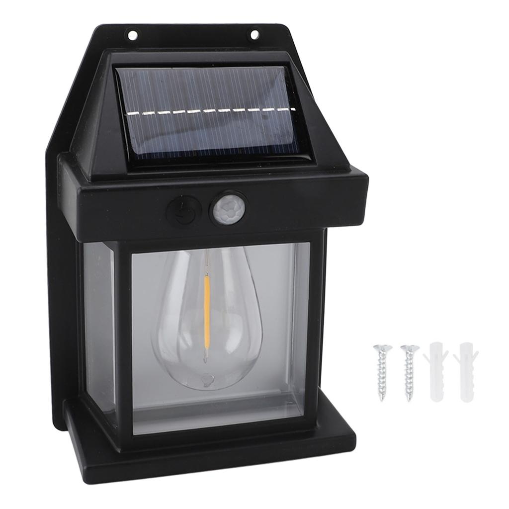 Solar Sensor Motion Wall Lights Waterproof Weather Resistant 3 Speed Adjustable Cordless Solar Wall