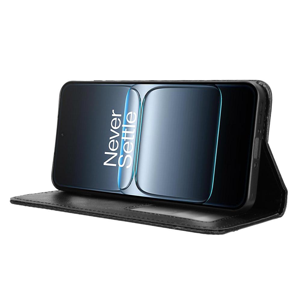 For OnePlus Ace 5 Ultra 5G Leather Case Wallet Stand Retro Texture Phone Cover