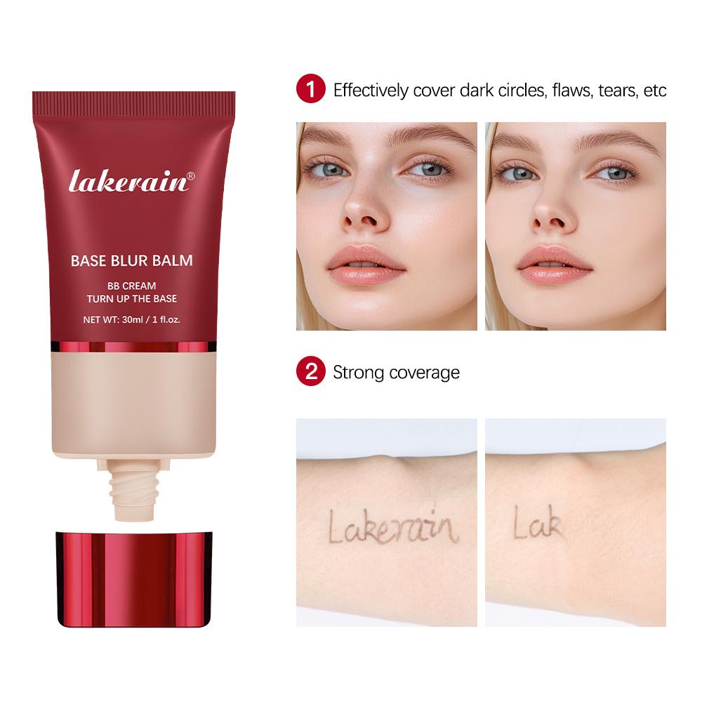 Long Lasting control oil OS Base Blurring Foundation Face Foundation Makeup Cream Cosmetics Black Skin Matte