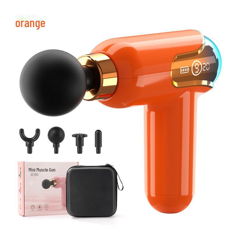 Rechargeable Color-Changing Mini Fascia Gun for Muscle Relaxation 