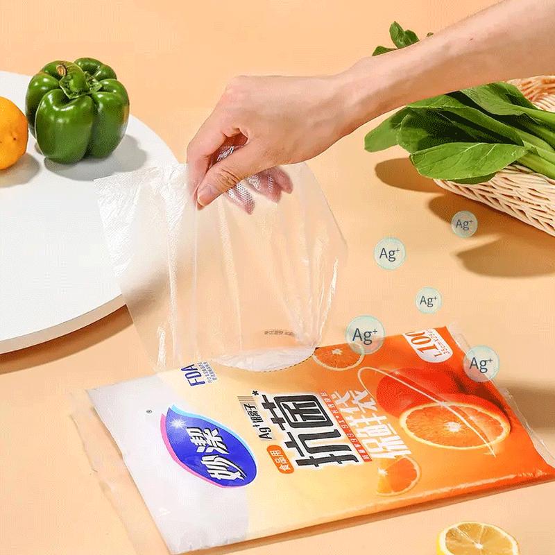 Miaojie Antibacterial Pull-Out Food Storage Bags